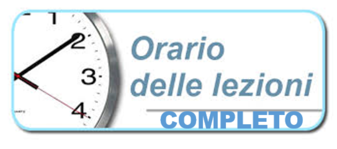 Comunicazione n.32 Comunicazione orario completo a partire da lunedì 11 ottobre c.a.